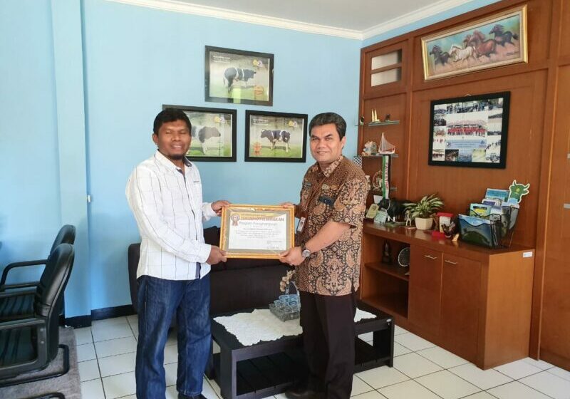 MoU FPT UHO  & Balai Emrio Transfer, Cipelang Bogor-Jawa Barat